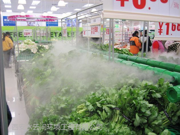 造霧噴頭，全銅鍍鎳（銀色）