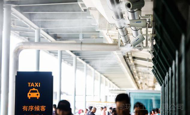 夏日炎炎杭州機場噴霧系統(tǒng)降溫獲好評