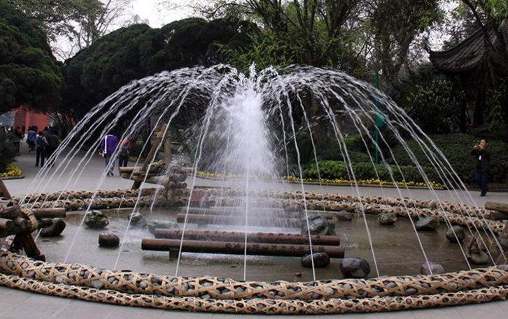 【噴泉】萬向直射噴頭