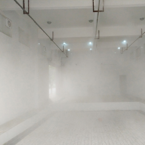 垃圾處理站噴霧消毒除臭案例