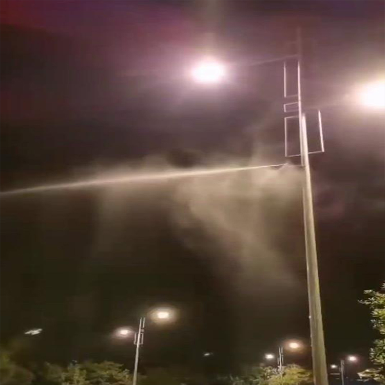 360°旋轉(zhuǎn)高桿噴霧降塵樁