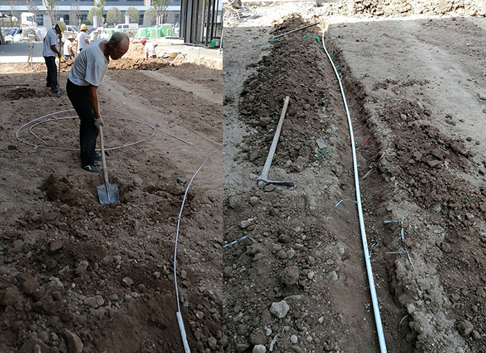 曲江某地產(chǎn)項(xiàng)目噴霧造景工程案例